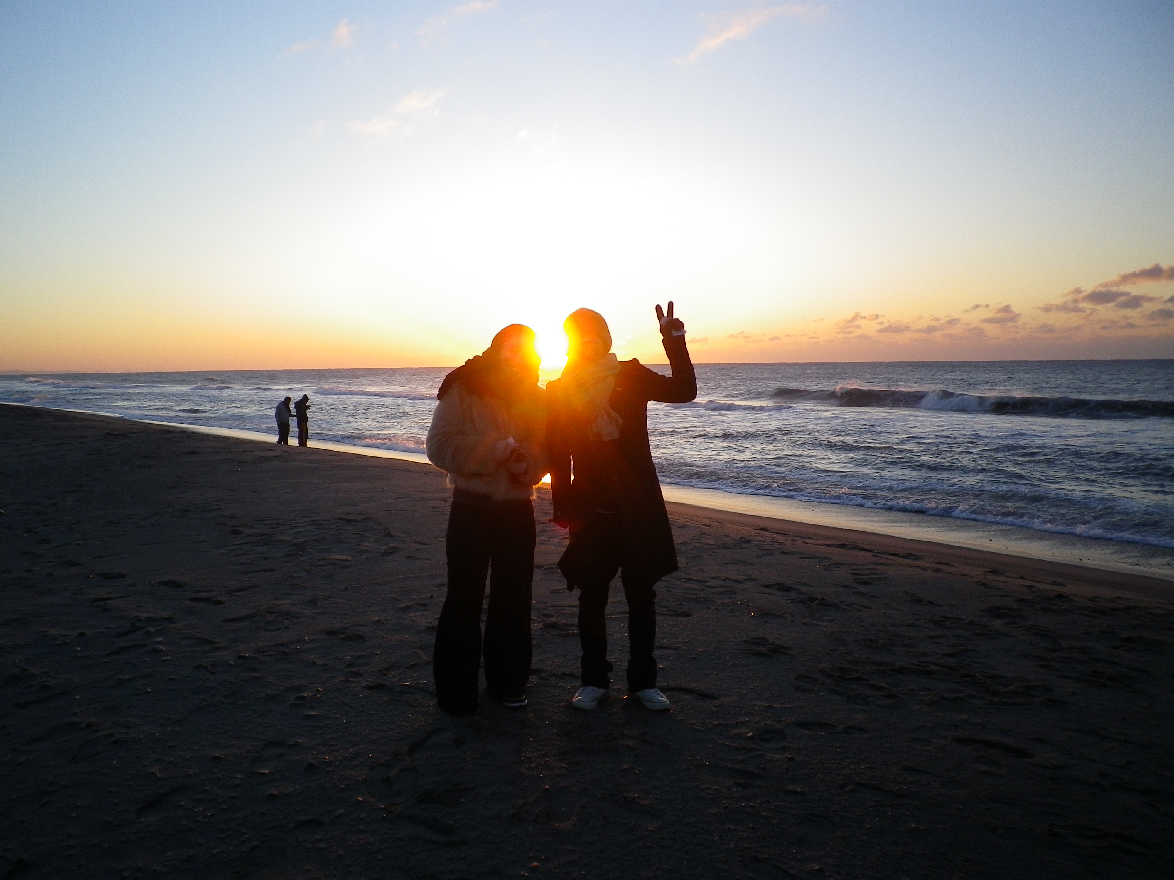 思わずパシャリ。 思わずパシャリ。